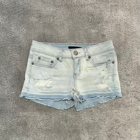 Aeropostale Y2k Jean Mini Shorts - Picture 1 of 7